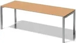 Schreibtisch Cito BxTxH 220x80x74cm buche Gestell silber
