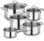KOPF Topfset Induktion Clara 8-teilig | Kochtopf-Set f&uuml;r alle Herdarten |...