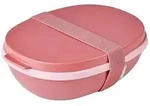 Mepal - Lunchbox Ellipse Duo - Meal Prep Box f&uuml;r Erwachsene & Salatbox zum...