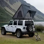 VEVOR Dachzelt mit Hartschale Autozelt Camping f&uuml;r 2_3 Personen,