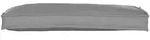 vidaXL Palettenkissen f&uuml;r Bank Grau 100x40x8 cm Oxford-Gewebe