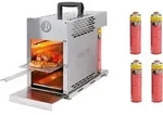 ROTHENBERGER Industrial THERMO ROASTER TO GO Gasgrill inkl. 4 x Multigas 600 ml...