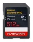 SanDisk Extreme Pro SDXC 512 GB SD 250 MB/s