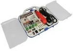 ELEKTRISCHE PR&Auml;ZISIONSBOHRMASCHINE UND GRAVIERSET - 162-tlg.