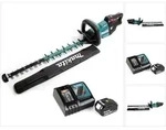 Makita DUH 601 RF Akku Heckenschere 18V 60cm Brushless + 2x Akku 3,0Ah + Ladeger&auml;t