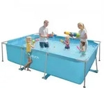VEVOR Frame Pool, Aufstellpool, 3000x2000x762 mm, Stahlrahmen Schwimmbecken,