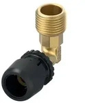 "Tece logo-Ax Winkel&uuml;bergangsnippel Dimension 20mm x R 3/4", Siliziumbronze"