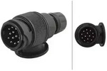 HELLA 8JA 005 951-001 Stecker - 12V - Stecker: Schraubkontakt