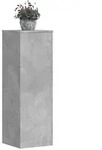 vidaXL Pflanzenst&auml;nder 2 Stk. Betongrau 33x33x100 cm Holzwerkstoff