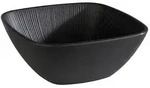 APS Schale NERO, eckig, 195 x 195 mm, schwarz