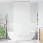vidaXL Duschrollo 100x240 cm Wei&szlig;