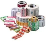 Zebra Z-Select 2000D - Matt - permanenter Gummiklebstoff - beschichtet - perforiert -
