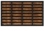 vidaXL Fu&szlig;matte Rechteckig 45x75 cm Gummi und Kokosfaser