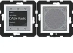 Hager Radio Touch UP WAN6110WM DAB+Bluetooth m.Lautsprecher A.x/C.x