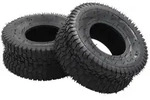 vidaXL Schubkarrenreifen 2 Stk. 15x6.00-6 4PR Gummi