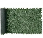 VEVOR Sichtschutzzaun 99x249cm k&uuml;nstlicher gr&uuml;ner Sichtschutz Efeuzaun mit