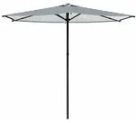 vidaXL Garten-Sonnenschirm 270 x 270 cm Polyester Rechtwinklig