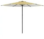 vidaXL Garten-Sonnenschirm 300 x 300 cm Polyester Rechtwinklig