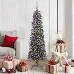 vidaXL K&uuml;nstlicher Weihnachtsbaum mit 150 LEDs mit St&auml;nder Gr&uuml;n 150 cm