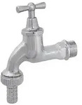 "JS AUSLAUFVENTIL MIT METALL-SV KNEBEL-OT,SCHWER,3/4",POL. CHROM"