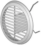 Helios Ventilatoren L&uuml;ftungsgitter LGR 150 w