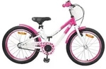 vidaXL Kinderfahrrad Mit St&uuml;tzr&auml;dern 18 Zoll f&uuml;r 5-7 Jahre alt Rosa