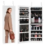VEVOR abschlie_barer Schmuckschrank Schmuckspiegelschrank 108cm Hohe,...