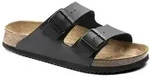Birkenstock Sandale Arizona, Superlauf, Birko-Flor, schwarz, schmal, Gr&ouml;&szlig;e 35
