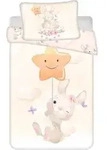 Jerry Fabrics Babybettw&auml;sche Bunny Star Baby 100 x 135 + 40x60 cm 100%...