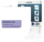 Duroplast WC-Sitz WHITE, D-Form, PRO 6, mit Absenkautomatik und Schnellverschluss