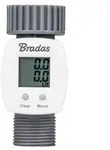 "Bradas Digitaler Wasserz&auml;hler WHITE LINE, 3/4", grau/wei&szlig;"
