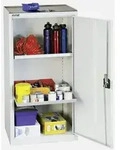 Werkzeug- und Materialschrank Serie 3000, 7035/7035, 2 Wannenb&ouml;den