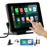 VEVOR kabelloses Autoradio (177,8 mm) HD-Radio mit Touchscreen, kompatibel mit...