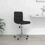 vidaXL B&uuml;rostuhl Drehbar Schwarz Stoff