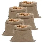 vidaXL Jutes&auml;cke 5 Stk. 100x110 cm 100% Jute 220 g/m2