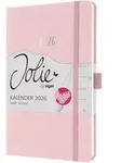 Wochenkalender Jolie ca. A5 Hardcover soft pink 2026