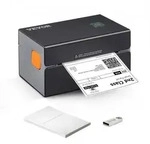 VEVOR Thermo-Etikettendrucker 175x109x94mm Edikettendruckger&auml;t 300DPI...