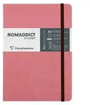 Clairefontaine 5x Notizbuch My.essential, A5 96 Bl dot/kariert Antikrosa 793436C