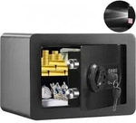 VEVOR Safe Tresor 14,16 cm3, M&ouml;beltresor mit Feuerfester Geldtasche, Passwort &