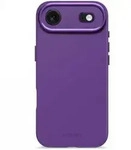 Decoded Antimikrobielle Silikon-Backcover MagSafe Case f&uuml;r iPhone 17 Air &ndash; Lila