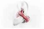 QCY Crossky Clip C30S Kopfh&ouml;rer (rot)