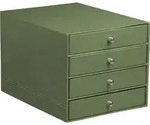 RHODIA Schubladenbox RHODIARAMA, 4 Sch&uuml;be, salbei