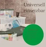 Novaliv 4x Aufbewahrungsboxen mit Deckel Gro&szlig; 80L transparente nestbar...