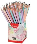 Maped Bleistift BLACK'PEPS PASTEL, H&auml;rtegrad: HB,72er K&ouml;cher