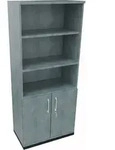 Kombischrank 2OH T&uuml;r 3OH Regal B800xT442xH1869mm an/Beton
