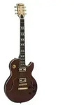 DIMAVERY LP-600 E-Gitarre, braun