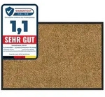 Floordirekt Schmutzfangmatte Rhine - Beige 90 x 300 cm
