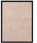 vidaXL Fu&szlig;matte Beige 60x80 cm