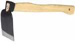 Siena Garden 389-.44.SFSC Mini-Kleinhacke 450mm f&uuml;r Hochbeete, Esche, schwarz/natur