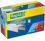 Rapid Heftklammern Super Strong 43/6 Textil, verzinkt